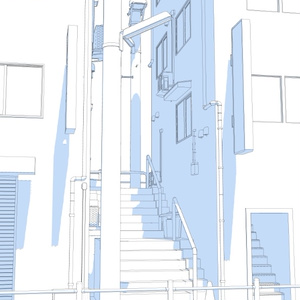 3D路地裏02 缩略图 3
