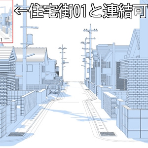 3D住宅街04 缩略图 6
