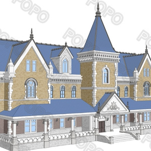 3Dファンタジー風民家11 缩略图 3