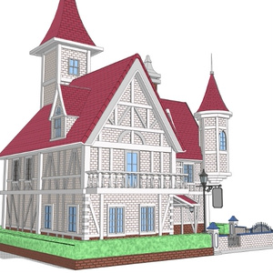 3Dファンタジー風民家民家8～10 缩略图 25