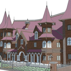 3Dファンタジー風邸宅04 缩略图 3