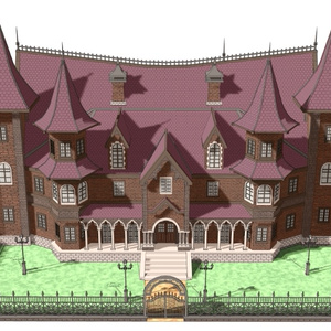 3Dファンタジー風邸宅04 缩略图 5