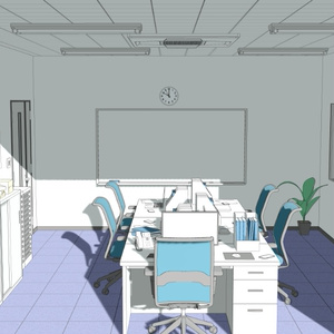 3D小規模オフィス 缩略图 11