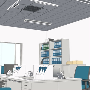 3D小規模オフィス 缩略图 4