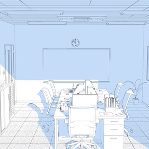 3D小規模オフィス 缩略图 12
