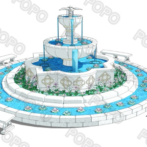 3Dファンタジー風噴水 缩略图 5