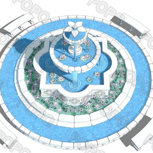 3Dファンタジー風噴水 缩略图 2
