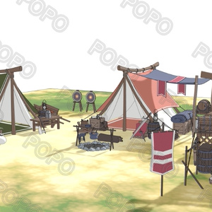 3Dファンタジー風野営地 缩略图 2