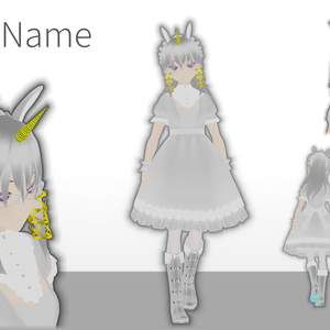 BLACKSOULS2.白の一角獣ユニス.White Unicorn Unis