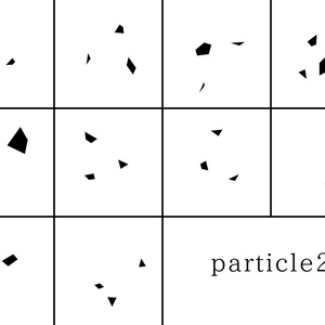 GIMP用ブラシparticle