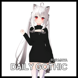 【VRC】 Daily Gothic [舞夜専用/Maya]