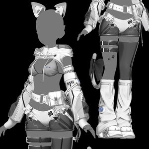 VL_Glitch【11アバター対応】 缩略图 3