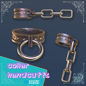 🔒Dungeon Collar & Shackles🔒【MA対応/VRChat】
