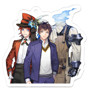 アクリルキーホルダー・ファー＆フアン＆雪葉（男）