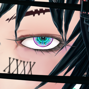 【VRoid用】起点眼　Kiten_eye