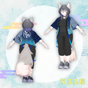【無料】超！寝転ん盆踊り2026コラボ・法被【複数アバター対応】 缩略图 20