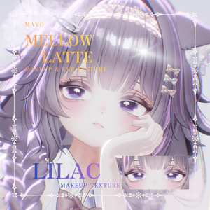【まよ/Mayo 】𝑴𝒆𝒍𝒍𝒐𝒘 𝑳𝒂𝒕𝒕𝒆 Makeup & EyeTexture 缩略图 4