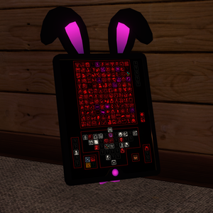 Bunny Tablet skin - made for the Terror Tablet by YoBro