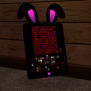 Bunny Tablet skin - made for the Terror Tablet by YoBro