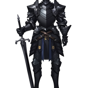 暗黒騎士の立ち絵