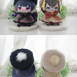 うさみみケープ(10cm・12cm・ちびぐるみ・にじぱぺっと・ちみけもます