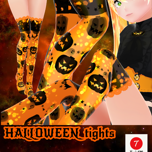 Medias HALLOWEEN NARANJA toriel79 