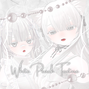 Riruru & Momoran WhitePeach texture