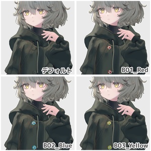 【無料】【Nemo専用テクスチャ】Floral Button Jacket 缩略图 3
