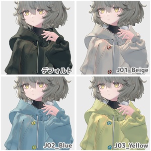 【無料】【Nemo専用テクスチャ】Floral Button Jacket 缩略图 4