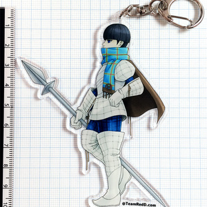 ペルソナ5　ピースアクリルキーホルダー　喜多川祐介 ぴた!でふぉめ ペルソナ5 アクリルキーホルダーぷらす 喜多川
