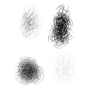 Body hair brushes for procreate 