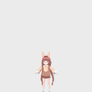 Cute chocolate bunny (READ DESC)