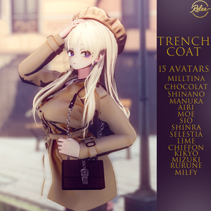 🎉KAGUYA Update🎉【Animation】【PB】『Trench Coat』【16 Avatars】