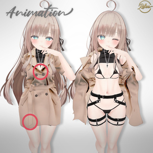 🎉KAGUYA Update🎉【Animation】【PB】『Trench Coat』【16 Avatars】 缩略图 3