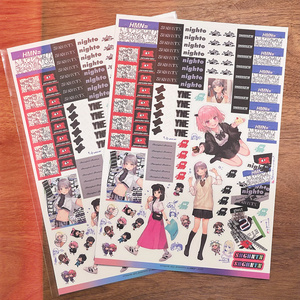 月ノ美兎ホイルバージョンセット 月ノ美兎 ステッカーセット - SPACEOUT - BOOTH
