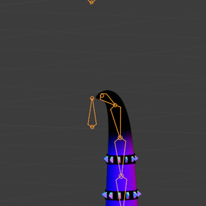 Punk tail and ear set
