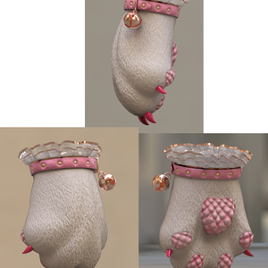 Cherish kitty paw and bell