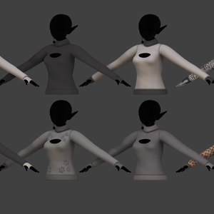 sweater keyhole