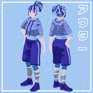 Rin Original 3D Avatar 「りん」3Ⅾモデル for VRChat 缩略图 2