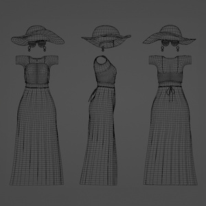 Simple Summer Outfit [シンプル夏コーデ] for VRChat 缩略图 4