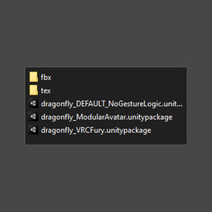 Dragonfly Cloak [トンボマント] for VRChat 缩略图 6