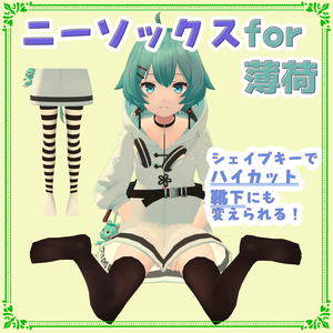 ニーソックス for 薄荷