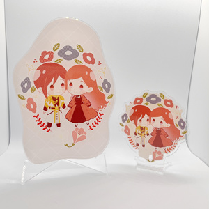 ラス為☆コルクコースター(受注生産)*11/19新柄追加 - めんだこ