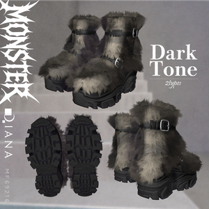 【Vketコラボ】モンスターファーブーツ-MONSTER FUR BOOTS【20アバター対応】 缩略图 3