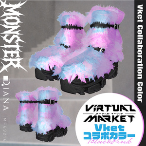 【Vketコラボ】モンスターファーブーツ-MONSTER FUR BOOTS【20アバター対応】 缩略图 2