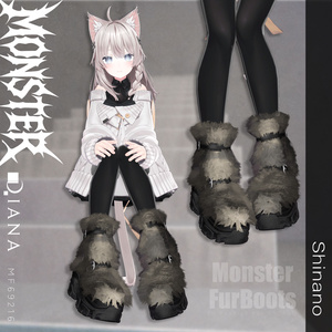 【Vketコラボ】モンスターファーブーツ-MONSTER FUR BOOTS【20アバター対応】 缩略图 9