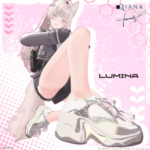 【DIANA featuring Kizuna AI】 無料配布☆ダブルリボンが可愛い♪ボリュームソールスニーカー【17アバター対応】 缩略图 15