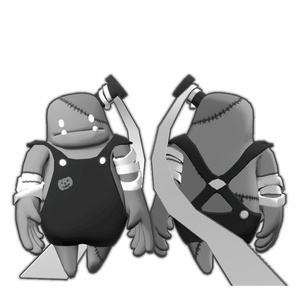 【オリジナル3Dモデル】ツギハギ1号 缩略图 2