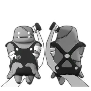 【オリジナル3Dモデル】ツギハギ1号 缩略图 4