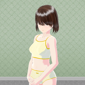 無料配布　モブ絵ちゃん【.vroid形式あり】